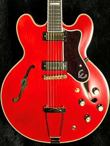 EpiphoneMasterbilt Gem Archer Sheraton -Cherry Red- [#25121511379][4.01kg][�W���Y�M�^�[�t���A�݌ɕi][�����摜][�G�s�t�H��][�~�f�B�A���X�P�[��][Original Hard Case�t��][Electric Guitar,�G���L�M�^�[][�Q���A�[�`���[