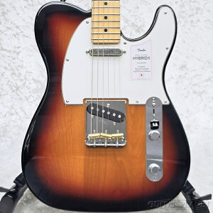 Fender Made In Japan Hybrid II Telecaster -3-Color Sunburst / Maple-�y�����摜�z�yJD26010206�z�y3.36kg�z[�t�F���_�[�W���p��][�n�C�u���b�h][�e���L���X�^�[][�T���o�[�X�g][Electric Guitar,�G���L�M�^�[]