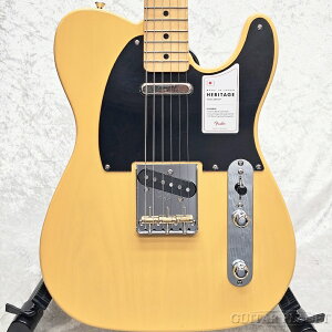 Fender Made In Japan Heritage 50s Telecaster -Butterscotch Blonde- �V�i�y�����摜�z�yJD26002096�z�y3.96kg�z[�t�F���_�[][�e���L���X�^�[][�o�^�[�X�R�b�`,�u�����h][Electric Guitar,�G���L�M�^�[]