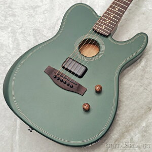 �y���胂�f���zFender /Acoustasonic Standard Telecaster -British Racing Green-�V�i�y�����摜�z�yIWF26005354�z�y�y��2.24kg�z[�t�F���_�[][���A�z���C�g][�A�R�[�X�^�\�j�b�N][�e���L���X�^�[][Acoustic Guitar,�G��