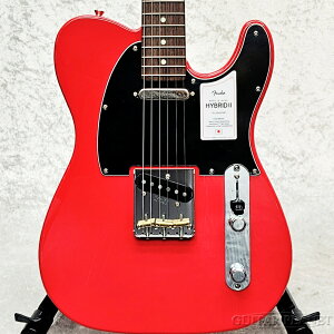 Fender Made In Japan Hybrid II Telecaster -Modena Red / Rosewood-�y�����摜�z�yJD26008767�z�y�y��3.13kg�z[�t�F���_�[�W���p��][�n�C�u���b�h][�e���L���X�^�[][���b�h,��][Electric Guitar,�G���L�M�^�[]