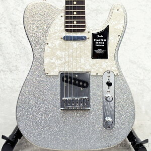 �y���胂�f���zFender 75th Anniversary Player II Telecaster - Diamond Dust Sparkle -�V�i�y�����摜�z�y3.53kg�z�yMX26004662�z[�t�F���_�[][�e���L���X�^�[][�V���o�[,�_�C�A�����h][Made in Mexico,���L�V�R��][Electric