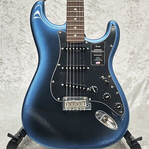 Fender USA American Professional II Stratocaster -Dark Night / Rosewood- �V�i�y�����摜�z�yUS25083282�z�y3.69kg�z[�t�F���_�[][�A�����J���v���t�F�b�V���i��,�A���v��][Blue,�u���[,��][�X�g���g�L���X�^�[][Guitar,