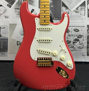 ~Winter NAMM Show Display #33~ 1955 Stratocaster Gold Hardware Deluxe Closet Classic -Faded/Aged Fiesta Red- �V�i[�t�F���_�[][�J�X�^���V���b�v][�X�g���g�L���X�^�[][�t�F�X�^���b�h][Electric Guitar,�G���L�M�^�[]