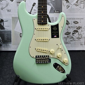 Fender American Vintage II 1961 Stratocaster -Surf Green-�yV26235�z �V�i�y�����摜�z[�t�F���_�[][�A�����J���E�r���e�[�W2]�y�T�[�t�O���[��,�΁z[�X�g���g�L���X�^�[][Electric Guitar,�G���L�M�^�[]�y3.64kg�z