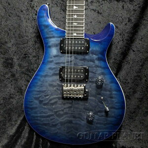 Paul Reed Smith (PRS) SE Custom 24 Quilt Package -Charcoal Blue Burst-�y2025�N���z�yCTI H052571�z�y3.5kg�z�V�i [�|�[�����[�h�X�~�X][�`���R�[���u���[�o�[�X�g,��][�G���L�M�^�[,Electric Guitar][�����摜]