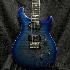 Paul Reed Smith (PRS) SE Custom 24 Quilt Package -Charcoal Blue Burst-�y2025�N���z�yCTI H084174�z�y3.7kg�z�V�i [�|�[�����[�h�X�~�X][�`���R�[���u���[�o�[�X�g,��][�G���L�M�^�[,Electric Guitar][�����摜]