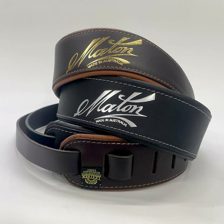 楽天市場】Maton Deluxe Leather Strap ギターストラップ[メイトン 