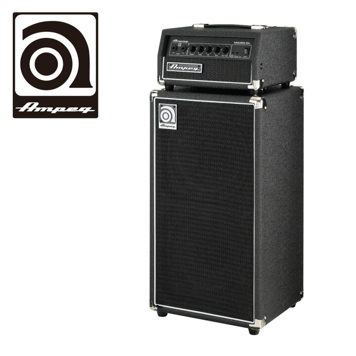 楽天市場】Ampeg Classic Series Micro-CL Stack 新品 ベース用ミニ  