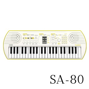 CASIO SA-80 / SA-81 Vi 44 ~jL[{[h[JVI][SA80][SA81][L[{[h,dqsAm][fW^sAm,Digital Piano,keyboard]