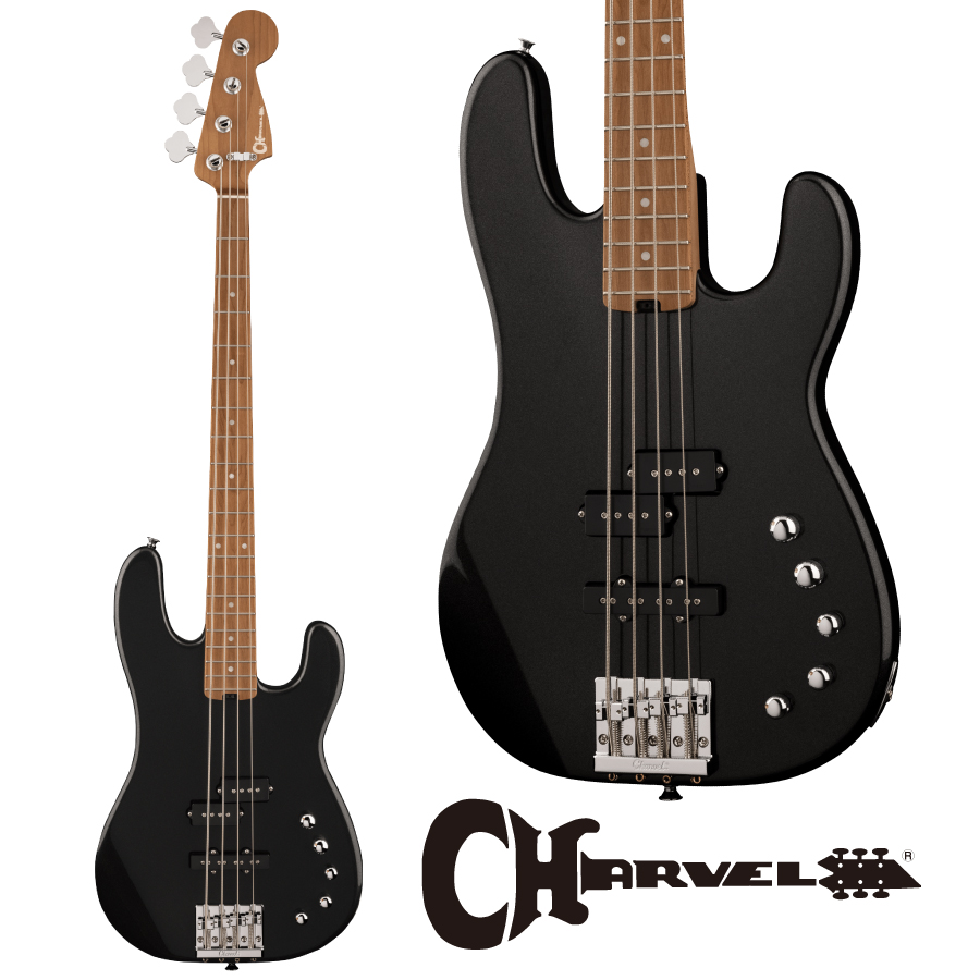 楽天市場】Charvel Pro-Mod San Dimas Bass PJ IV - Metallic Black