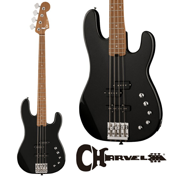 楽天市場】Charvel Pro-Mod San Dimas Bass PJ IV - Metallic Black 