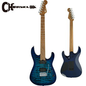 Charvel Pro-Mod DK24 HH 2PT CM QM -Chlorine Burst- 新品[シャーベル][Blue,ブルー,青][Stratocaster,ストラトキャスタータイプ][Electric Guitar,エレキギター]