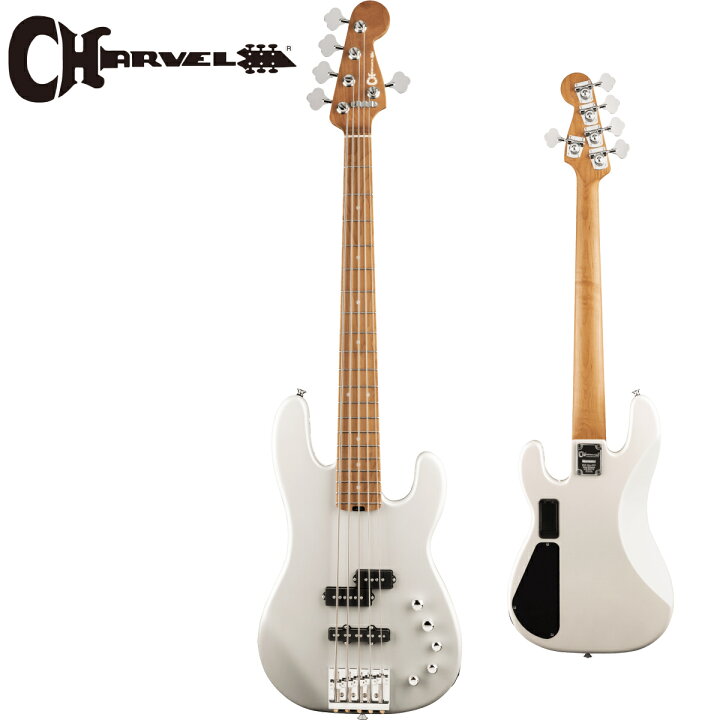 楽天市場】Charvel Pro-Mod San Dimas Bass PJ V -Platinum Pearl 