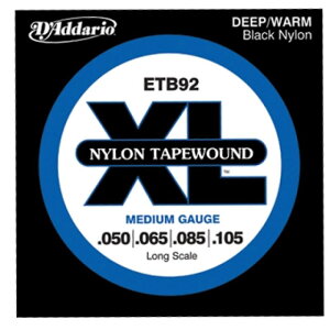 D'Addario 50-105 ETB92 Nylon Tapewound Medium[__I][~fBA][iCe[vEh][x[X,String]