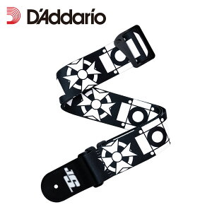 D'Addario Joe Satriani Swivel Straps -CROSSES- M^[/x[XXgbv[__I,W[ETgA[j][Black,ubN,][Guitar,Bass]