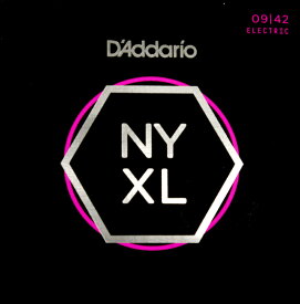 D'Addario 09-42 NYXL0942 Nickel Wound Super Light 新品[ダダリオ][ニッケルワウンド][スーパーライト][エレキギター弦,string]