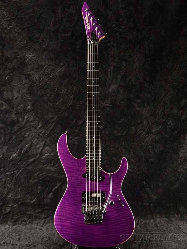 Edwards E-MV-125FR 新品  シースルーパープル[エドワーズ][ESPブランド][Stratocaster,ストラトキャスタータイプ][See Through  Purple,紫][Electric Guitar,エレキギター] | ギタープラネット