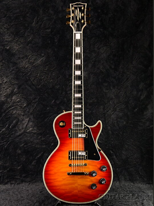 楽天市場】Edwards E-LP-120CD/QM 新品 チェリーサンバースト 