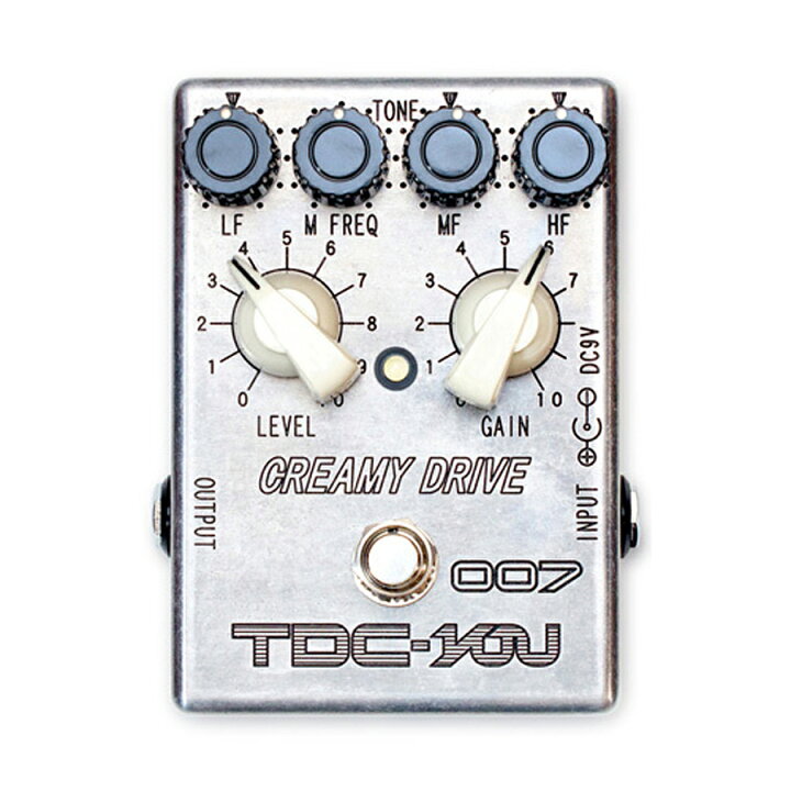 楽天市場】TDC-you 007 CREAMY DRIVE 新品 オーバードライブ 