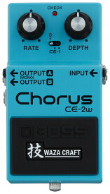 BOSS CE-2W -WAZA CRAFT- MADE IN JAPAN新品 コーラス[ボス][Chorus][技クラフト][Effector,エフェクター][CE2W]