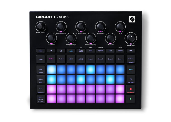 楽天市場】Novation Circuit Tracks 新品 グルーブボックス 
