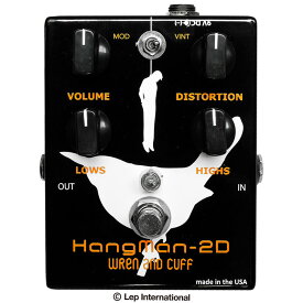 Wren and Cuff Hangman 2D 新品 ハイゲインディストーション[レナンドカフ][ハングマン][Distortion][Effector,エフェクター]