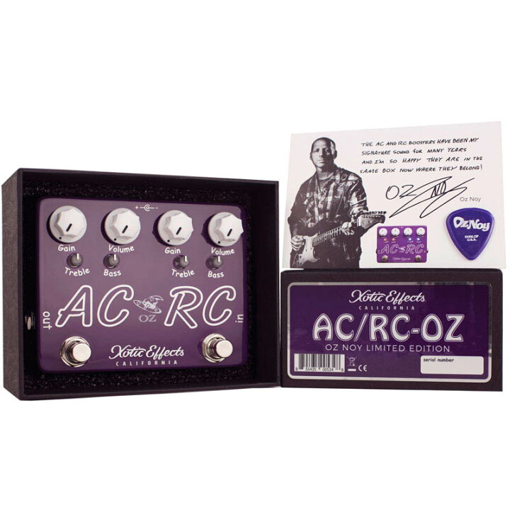 楽天市場】Xotic AC/RC-OZ 新品 ブースター [エキゾチック][Booster 