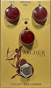 J.ROCKETT AUDIO DESIGNS Tour Series Archer Ikon �V�i [�W�F�C���P�b�g�I�[�f�B�I][�A�[�`���[�A�C�R��][�I�[�o�[�h���C�u,�u�[�X�^�[][Effector,�G�t�F�N�^�[,Pedal,�y�_��]