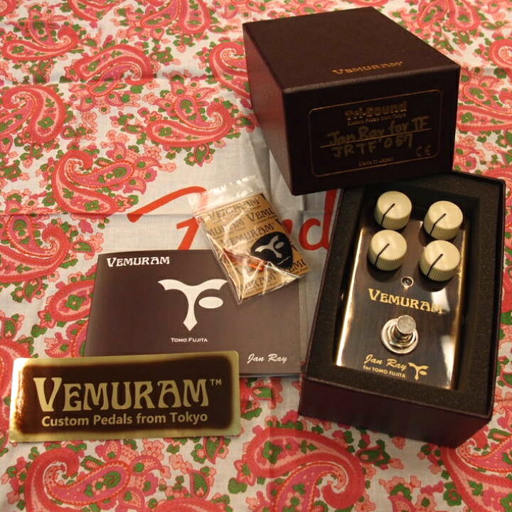 楽天市場】VEMURAM Jan Ray for TF トモ藤田/Tomo Fujita 新品 