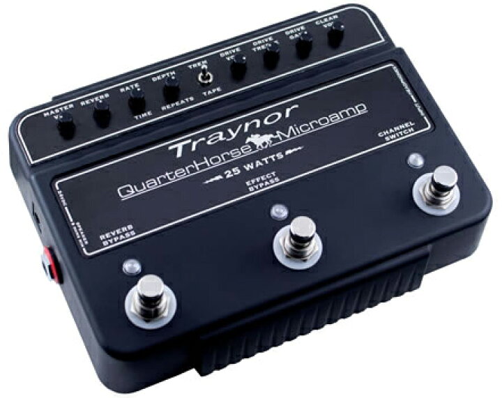 楽天市場】Traynor Quarter Horse 新品2CHマイクロアンプヘッド 