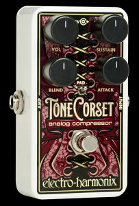 electro-harmonix Tone Corset �V�i �R���v���b�T�[[�G���N�g���n�[���j�N�X][�R���Z�b�g][Analog Compressor][Effector,�G�t�F�N�^�[]