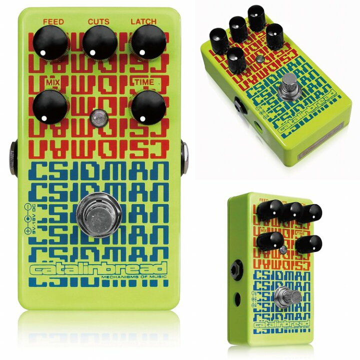 楽天市場】Catalinbread CSIDMAN 新品 スラップディレイ/グリッチ 