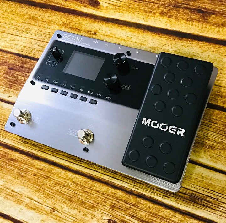 楽天市場】Mooer GE150 アンプモデリング＆マルチエフェクター 新品 