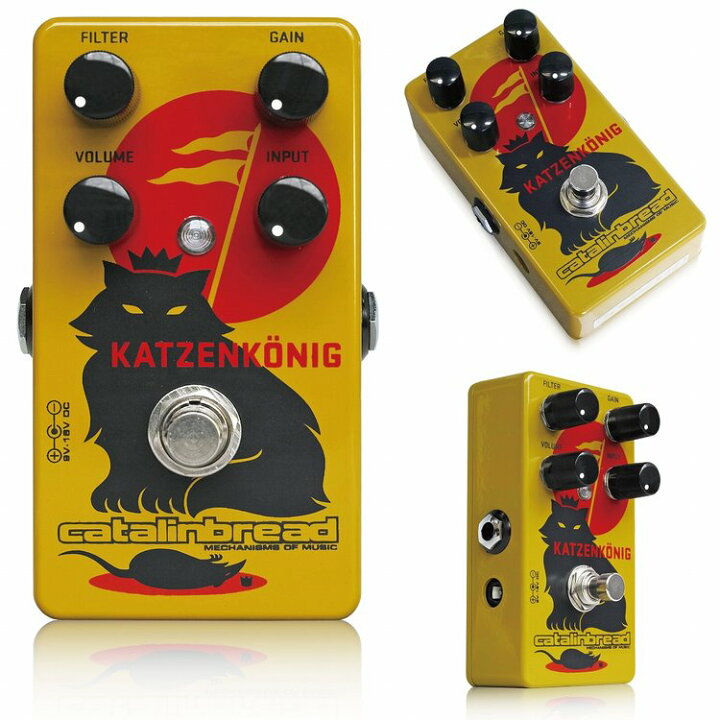 楽天市場】Catalinbread Katzenkonig 新品 ファズ/ディストーション 
