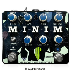 Old Blood Noise Endeavors MINIM �V�i �g������/���o�[�u/�f�B���C[�I�[���h�u���b�h�m�C�Y�G���t�F���@�[�X][�~�j��][Tremolo,Reverb,Delay][Effector,�G�t�F�N�^�[]