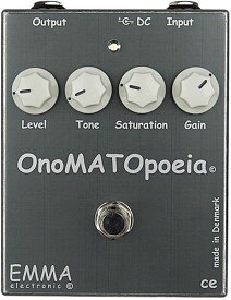 EMMA electronic OnoMATOpoeia 新品 オーバードライブ／ブースター[エマ][オノマトポエイア][Overdrive,Booster][Effector,エフェクター]