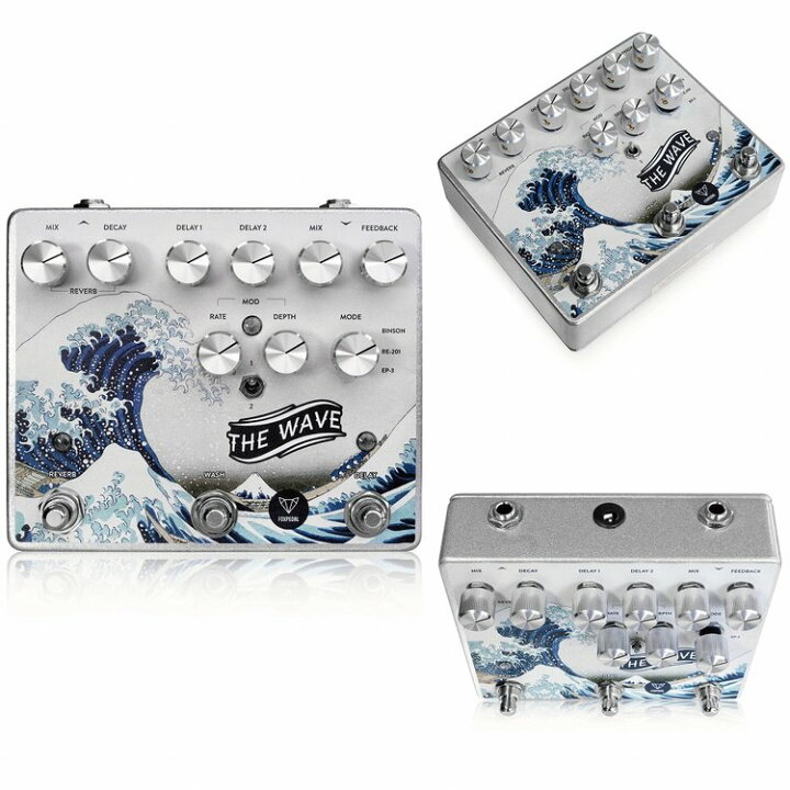 楽天市場】Foxpedal The Wave 新品 ディレイ/リバーブ[フォックス  