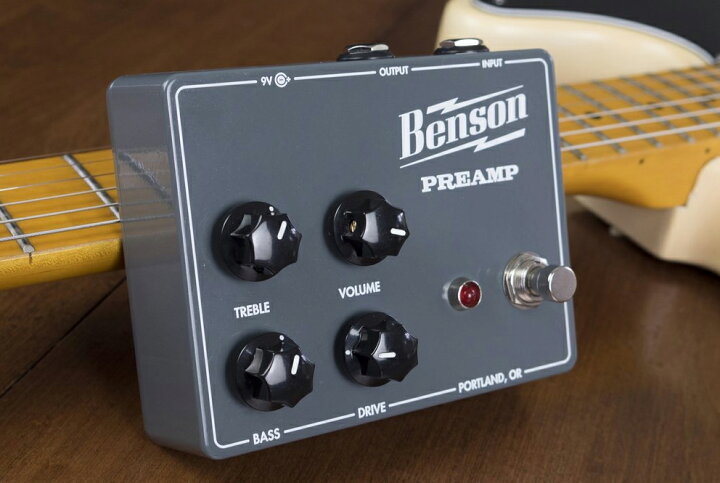 楽天市場】Benson Amps Preamp Pedal 新品 オーバードライブ[ベンソン 