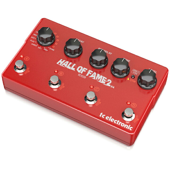 楽天市場】t.c.electronic Hall Of Fame 2 X4 新品 リバーブ[TC 