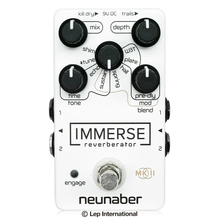 楽天市場】Neunaber Audio Effects Immerse Reverberator MkII White 
