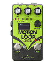 Free The Tone MOTION LOOP ML-1L 新品 ショートルーパー[フリーザトーン][Looper][Effector,エフェクター]