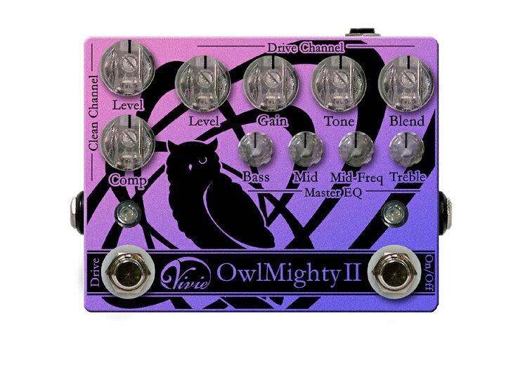 楽天市場】Vivie OwlMighty II 新品 ベース用プリアンプ[ヴィヴィエ 
