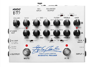 EBS Stanley Clarke Signature Acoustic Preamp �V�i �A�R�[�X�e�B�b�N�x�[�X�v���A���v[�X�^�����[�N���[�N][Acoustic Bass,�x�[�X�p][Effector,�G�t�F�N�^�[]