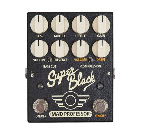 MAD PROFESSOR SUPER BLACK FAC 新品 アンプ イン ア ボックス[マッドプロフェッサー][ブラックフェイス系][Preamp,プリアンプ][Effector,エフェクター]