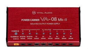 Vital Audio POWER CARRIER VA-08 Mk-II Vi p[TvC[oC^I[fBI][p[L[][Power Supply][GtFN^[,Effector]