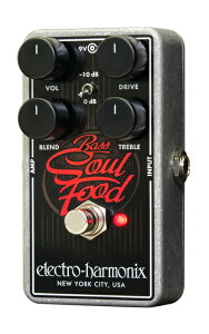 electro-harmonix Bass Soul Food �V�i �I�[�o�[�h���C�u/�N���[���u�[�X�^�[[�G���N�g���n�[���j�N�X][�\�E���t�[�h][�P���^�E���X][Overdrive][Clean Booster][Effector,�G�t�F�N�^�[]