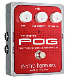 �y���K�i�zelectro-harmonix Micro POG �V�i �|���t�H�j�b�N�E�I�N�^�[�u�E�W�F�l���[�^�[[�G���N�g���n�[���j�N�X][�}�C�N���|�O][Octaver,�I�N�^�[�o�[][Effector,�G�t�F�N�^�[]