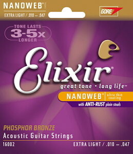 Elixir 10-47 Phosphor Bronze Extra Light 16002[GNT[][R[eBO][GNXgCg][tHXt@[uY][AR[XeBbNM^[,String]