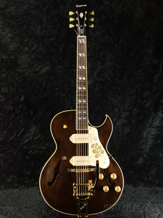 楽天市場】Epiphone Limited Edition ES-295 Premium Lacquer Walnut w  